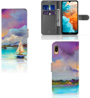 B2Ctelecom Huawei Y6 (2019) Hoesje Boat