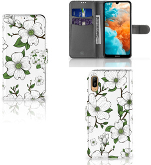 B2Ctelecom Huawei Y6 (2019) Hoesje Dogwood Flowers