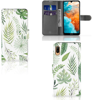 B2Ctelecom Huawei Y6 (2019) Hoesje Leaves