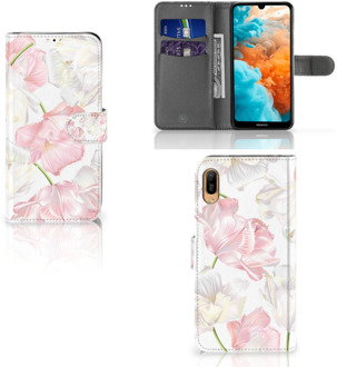 B2Ctelecom Huawei Y6 (2019) Hoesje Lovely Flowers