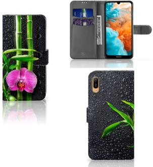 B2Ctelecom Huawei Y6 (2019) Hoesje Orchidee