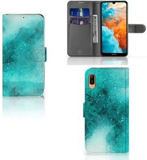 B2Ctelecom Huawei Y6 (2019) Hoesje Painting Blue