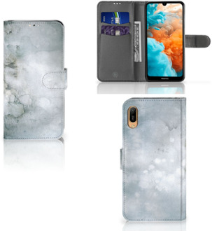 B2Ctelecom Huawei Y6 (2019) Hoesje Painting Grijs