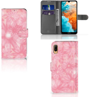 B2Ctelecom Huawei Y6 (2019) Hoesje Spring Flowers