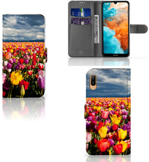 B2Ctelecom Huawei Y6 (2019) Hoesje Tulpen