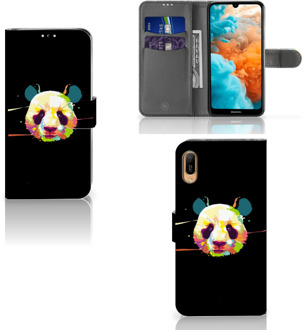 B2Ctelecom Huawei Y6 (2019) Leuk Hoesje Panda Color