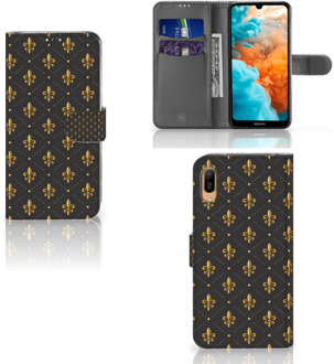 B2Ctelecom Huawei Y6 (2019) Telefoon Hoesje Franse Lelie