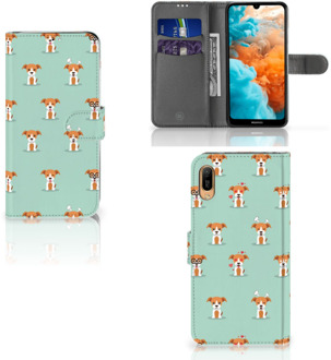 B2Ctelecom Huawei Y6 (2019) Telefoonhoesje met Pasjes Pups