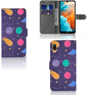 B2Ctelecom Huawei Y6 (2019) Wallet Case met Pasjes Space