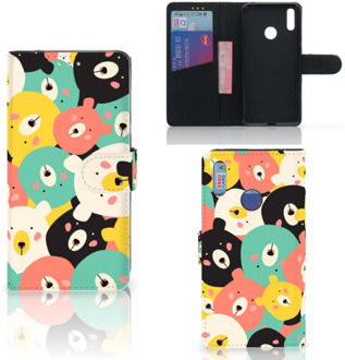 B2Ctelecom Huawei Y7 (2019) Leuk Hoesje Bears