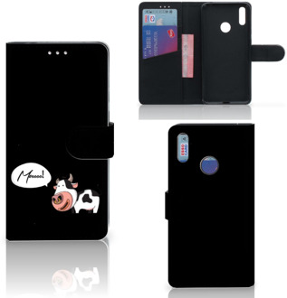 B2Ctelecom Huawei Y7 (2019) Leuk Hoesje Cow