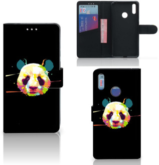 B2Ctelecom Huawei Y7 (2019) Leuk Hoesje Panda Color