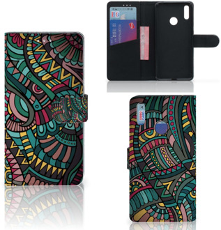 B2Ctelecom Huawei Y7 (2019) Telefoon Hoesje Aztec