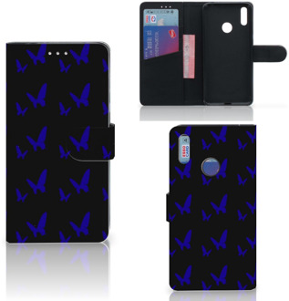 B2Ctelecom Huawei Y7 (2019) Telefoon Hoesje Vlinder Patroon