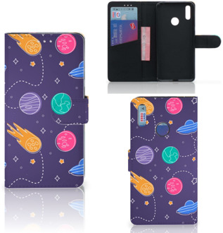 B2Ctelecom Huawei Y7 (2019) Wallet Case met Pasjes Space