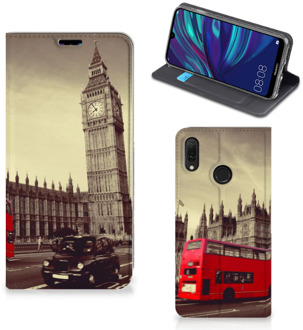 B2Ctelecom Huawei Y7 hoesje Y7 Pro (2019) Book Cover Londen