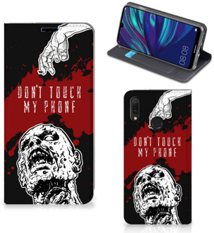 B2Ctelecom Huawei Y7 hoesje Y7 Pro (2019) Design Case Zombie Blood