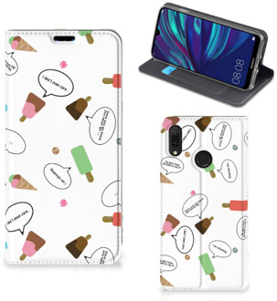 B2Ctelecom Huawei Y7 hoesje Y7 Pro (2019) Flip Style Cover IJsjes