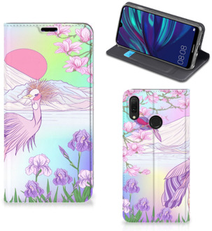 B2Ctelecom Huawei Y7 hoesje Y7 Pro (2019) Hoesje maken Bird