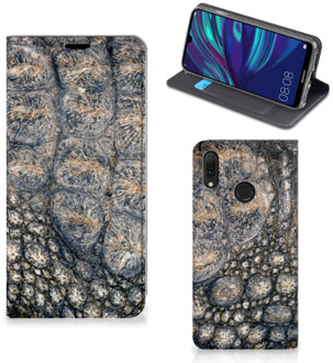 B2Ctelecom Huawei Y7 hoesje Y7 Pro (2019) Hoesje maken Krokodillenprint