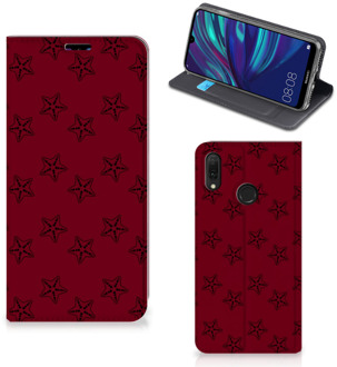 B2Ctelecom Huawei Y7 hoesje Y7 Pro (2019) Hoesje met Magneet Sterren