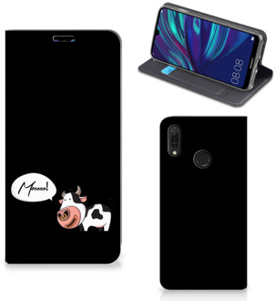 B2Ctelecom Huawei Y7 hoesje Y7 Pro (2019) Magnet Case Cow