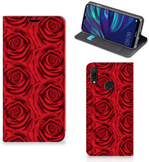 B2Ctelecom Huawei Y7 hoesje Y7 Pro (2019) Smart Cover Rood Rose