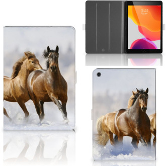 B2Ctelecom iPad 10.2 (2019) Flip Case Paarden