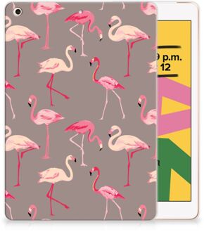 B2Ctelecom iPad 10.2 (2019) | iPad 10.2 (2020) Back Case Flamingo