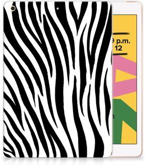 B2Ctelecom iPad 10.2 (2019) | iPad 10.2 (2020) Back Case Zebra