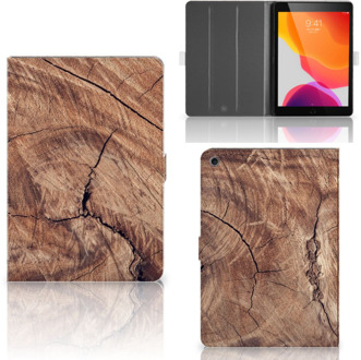 B2Ctelecom iPad 10.2 (2019) | iPad 10.2 (2020) Book Cover Tree Trunk