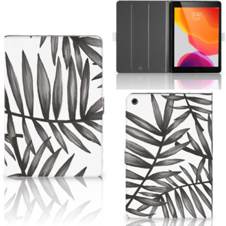 B2Ctelecom iPad 10.2 (2019) | iPad 10.2 (2020) Cover Leaves Grey