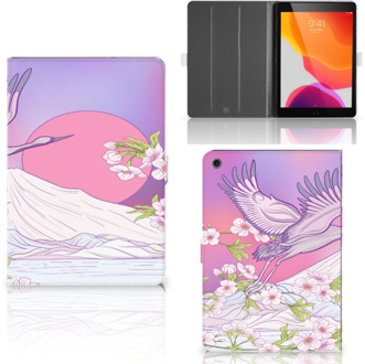 B2Ctelecom iPad 10.2 (2019) | iPad 10.2 (2020) Flip Case Bird Flying