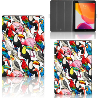 B2Ctelecom iPad 10.2 (2019) | iPad 10.2 (2020) Flip Case Birds