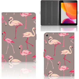 B2Ctelecom iPad 10.2 (2019) | iPad 10.2 (2020) Flip Case Flamingo