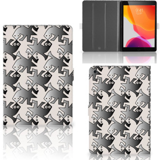 B2Ctelecom iPad 10.2 (2019) | iPad 10.2 (2020) Flip Case Salamander Grey