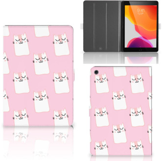 B2Ctelecom iPad 10.2 (2019) | iPad 10.2 (2020) Flip Case Sleeping Cats