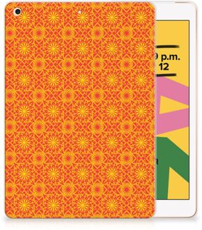 B2Ctelecom iPad 10.2 (2019) | iPad 10.2 (2020) Hippe Hoes Batik Orange