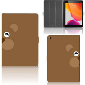 B2Ctelecom iPad 10.2 (2019) | iPad 10.2 (2020) Hippe Hoes Bear Brown