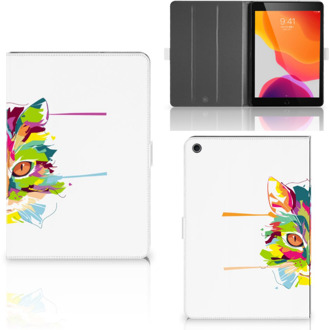 B2Ctelecom iPad 10.2 (2019) | iPad 10.2 (2020) Hippe Hoes Cat Color