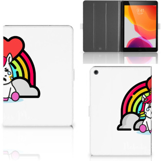 B2Ctelecom iPad 10.2 (2019) | iPad 10.2 (2020) Hippe Hoes Unicorn Nobody