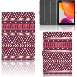 B2Ctelecom iPad 10.2 (2019) | iPad 10.2 (2020) Hoes Aztec Purple