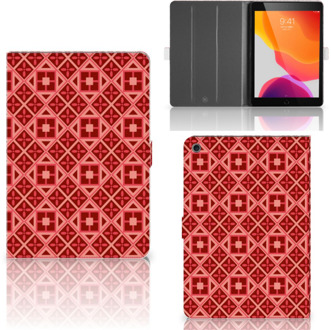 B2Ctelecom iPad 10.2 (2019) | iPad 10.2 (2020) Hoes Batik Red