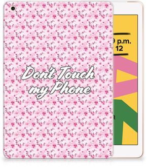 B2Ctelecom iPad 10.2 (2019) | iPad 10.2 (2020) Print Case Flowers Pink DTMP