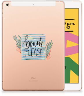 B2Ctelecom iPad 10.2 (2019) | iPad 10.2 (2020) Tablet Back Cover Boho Beach