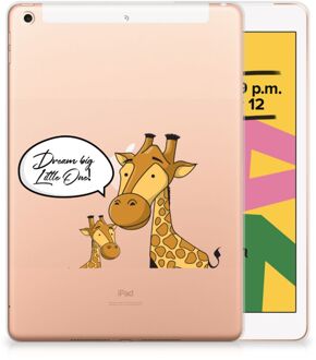 B2Ctelecom iPad 10.2 (2019) | iPad 10.2 (2020) Tablet Back Cover Giraffe