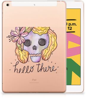 B2Ctelecom iPad 10.2 (2019) | iPad 10.2 (2020) Tablet BackCover Boho Skull