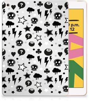 B2Ctelecom iPad 10.2 (2019) | iPad 10.2 (2020) Tablet BackCover Zilver Punk