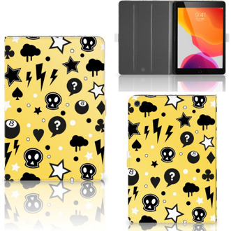 B2Ctelecom iPad 10.2 (2019) | iPad 10.2 (2020) Tablettasje Punk Yellow