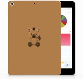 B2Ctelecom iPad 9.7 2018 | 2017 Siliconen Tablethoesje Baby Hyena